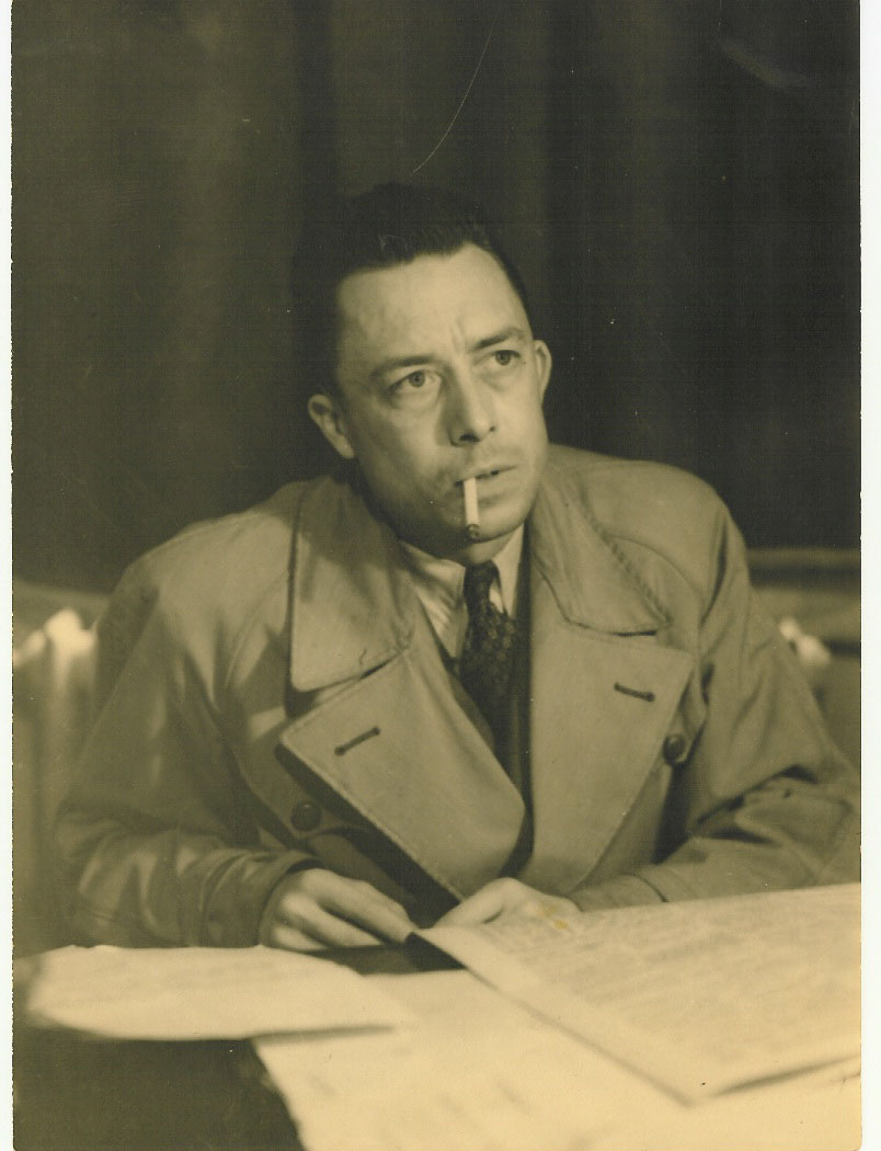 Albert Camus in 1957 by Robert Edwards